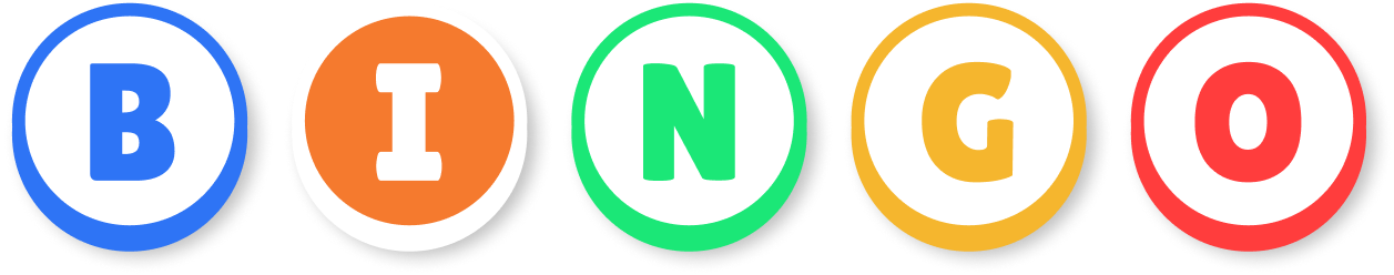 BINGO text overlay graphic